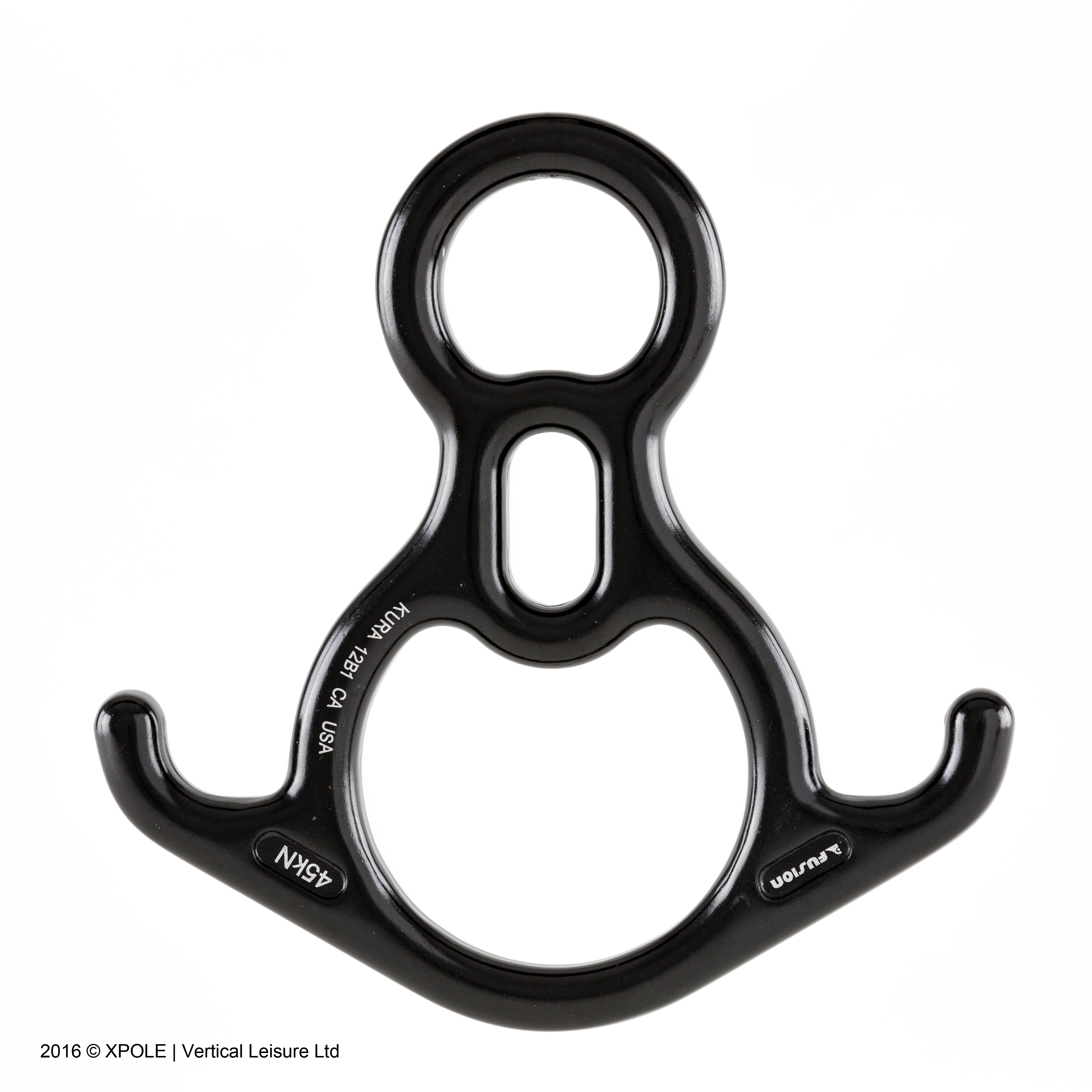 Descender Terminal 8 (MBS 45kN) Black
